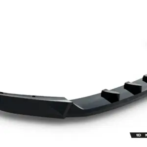 Curved black metallic strip with evenly spaced rectangular teeth against a white background, featuring MAXTON DESIGN branding bottom-right.