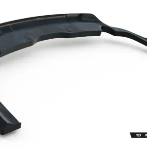 Curved black automotive body kit part (lip/spoiler) on a white background, branded Maxton Design.