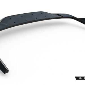 Black sporty sunglasses photographed from above on a white background, branding visible at the bottom right.