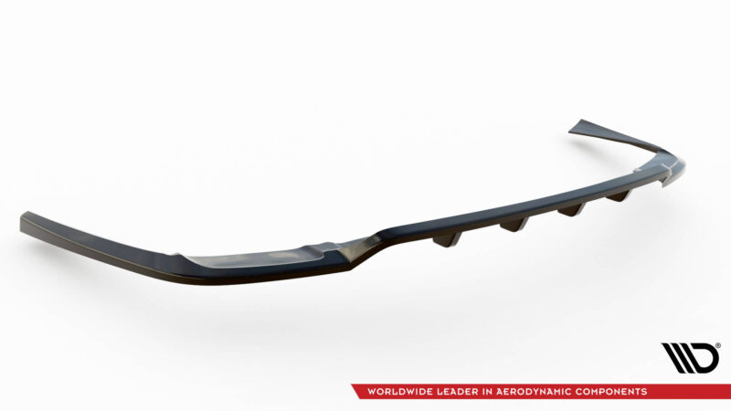 Sleek curved aerodynamic aircraft component with a glossy dark finish, shown against a white background, featuring a company watermark in the bottom-right corner.