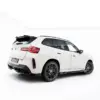 pol_po_Side-Skirts-Diffusers-BMW-X3-M50-G45-23897_6webp - OPSHOLDERS White BMW SUV (X5 M50i) shown from rear-left three-quarter view with trunk open in a white studio.