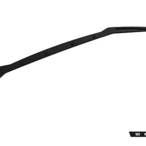 Long black curved automotive trim piece with multiple mounting holes, branded Maxton Design (aero component).