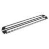 085A4680jpg - OPSHOLDERS Long carbon fiber trim piece with two parallel elongated slots along its length (decorative automotive accessory).