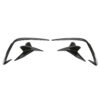 1_05f472a6-a4b2-4d0d-a572-0e206585ef6djpg - OPSHOLDERS Pair of black carbon‑fiber aerodynamic fins with curved arms on a white background, likely car or drone components.