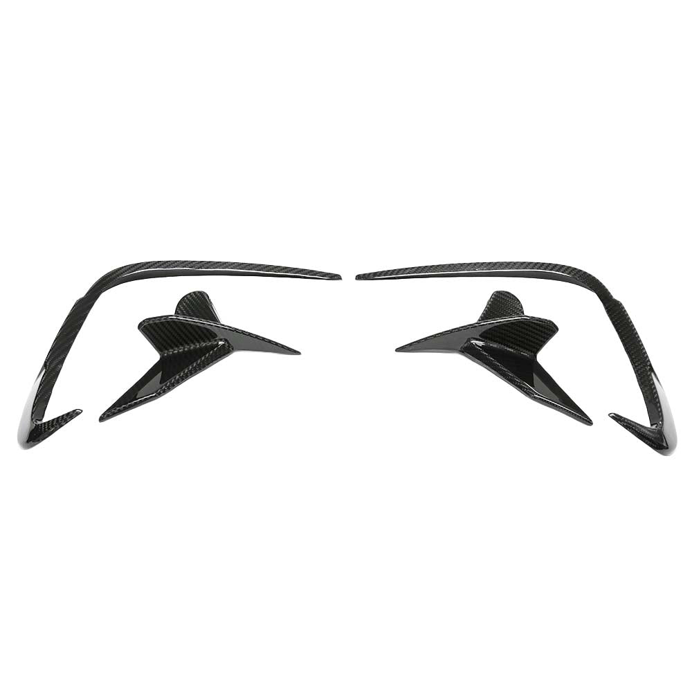 1_05f472a6-a4b2-4d0d-a572-0e206585ef6djpg - OPSHOLDERS Pair of black carbon‑fiber aerodynamic fins with curved arms on a white background, likely car or drone components.