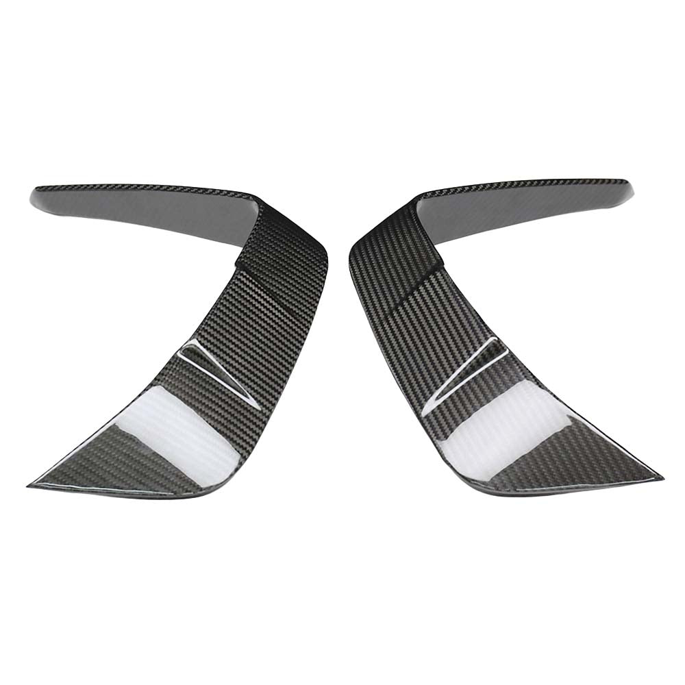 1_89900f81-280b-4aed-9731-885753c95cccjpg - OPSHOLDERS Pair of carbon-fiber car spoiler endplates with curved aerodynamic fins, shown facing each other