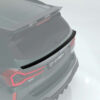 27_a7613e3f-e71d-40d3-bc22-fe4b234aad49jpg - OPSHOLDERS Rear view of a gray SUV with a carbon spoiler and red tail lights, badge reading 'CT CARBON'