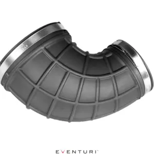 Eventuri Toyota GR Yaris/Corolla Carbon Turbo Inlet Tube - Gloss EVE-GR4-CF-CHG - OPSHOLDERS Eventuri Toyota GR Yaris/Corolla Carbon Turbo Inlet Tube - Gloss EVE-GR4-CF-CHG