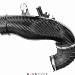 Eventuri Toyota GR Yaris/Corolla Carbon Turbo Inlet Tube - Gloss EVE-GR4-CF-CHG - OPSHOLDERS Eventuri Toyota GR Yaris/Corolla Carbon Turbo Inlet Tube - Gloss EVE-GR4-CF-CHG