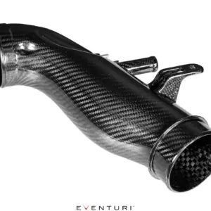 Eventuri Toyota GR Yaris/Corolla Carbon Turbo Inlet Tube - Gloss EVE-GR4-CF-CHG - OPSHOLDERS Eventuri Toyota GR Yaris/Corolla Carbon Turbo Inlet Tube - Gloss EVE-GR4-CF-CHG