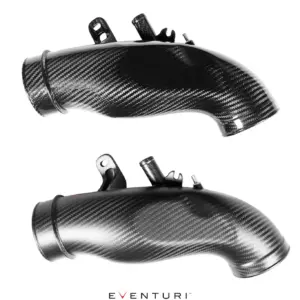 Eventuri Toyota GR Yaris/Corolla Carbon Turbo Inlet Tube - Matte EVE-GR4-CFM-CHG - OPSHOLDERS Eventuri Toyota GR Yaris/Corolla Carbon Turbo Inlet Tube - Matte EVE-GR4-CFM-CHG