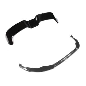 Partial close-up of a glossy black plastic sports sunglasses frame on a white background