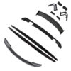 BMW-F87-M2M2C-F22-2-SERIES-CARBON-FIBRE-SWAN-NECK-WING-CT-DESIGN-16_824320c3-2f79-49a0-ac77-c5f17020c923jpg - OPSHOLDERS Full windshield wiper blade replacement kit with multiple blades and mounting brackets laid out on a white background, showing all parts clearly.
