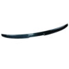 BMW-G60-i5-5-SERIES-2023-GLOSS-BLACK-SPOILER-V1_eb1cae3a-783e-4196-bf02-720571ac5680jpg - OPSHOLDERS Glossy black curved car spoiler (rear lip) on a white background.