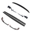 BMW-G90-M5-G60-5-SERIES-2023-CARBON-FIBRE-SPOILER-CT-DESIGN-9_07188aa6-98dc-4ec0-9aba-ae9a8e1d2560jpg - OPSHOLDERS Set of carbon fiber aero parts (wings and spars) laid out, likely components for a high‑performance wing kit