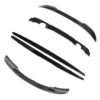 BMW-M3-F80-F30-3-SERIES-CARBON-FIBRE-SPOILER-V-STYLE_3e8cb25f-5f86-4a45-a2ca-e3ff808b6121jpg - OPSHOLDERS Set of assorted windshield wiper blades and arm assemblies laid out on a white background.