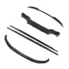 BMW-M44-SERIES-G82G22-PRE-PREG-CARBON-FIBRE-SPOILER-DA-STYLE_266922b9-6705-4799-8a26-915a518d9c19jpg - OPSHOLDERS Set of black carbon-fiber automotive aero parts: front splitter, side skirts, rear diffuser, and curved rear lip (aero kit).