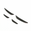 CT5926_Matte_CTCarbon_250326_04png - OPSHOLDERS Several black carbon-fiber curved blades laid diagonally on a white background, with red tips visible on some ends.