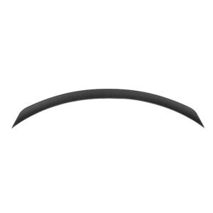 Curved carbon fiber trim piece with a smooth arc styling
