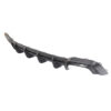 Gemini_Generated_Image_pkd6frpkd6frpkd6jpg - OPSHOLDERS Black plastic automotive bumper lip/spoiler with multiple fins, designed to mount along a car's bumper for aero styling and protection