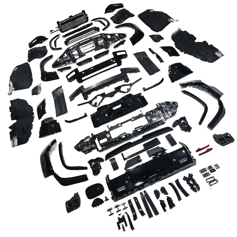 IMG_20260205_164853jpg - OPSHOLDERS Disassembled car parts laid out in a circular arrangement on a white background.