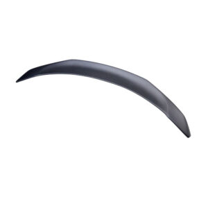 Curved carbon fiber car spoiler, aerodynamic rear wing