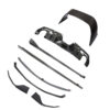 MAIN_51588812-c9c5-40c8-8059-2abe30f6a551jpg - OPSHOLDERS Set of carbon-fiber car body trim pieces arranged for replacement or modification, including a spoiler and multiple moldings