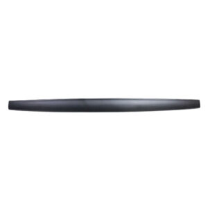 Long carbon-fiber car spoiler blade laid horizontally across a white background