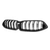 MAIN_83a07a0e-3092-4234-884a-17df848ff682jpg - OPSHOLDERS Carbon fiber dual front grille separated into left and right halves with vertical slats.