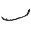 MAIN_97448a5c-2cac-435b-9ac8-e5d3bebdbf3cjpg - OPSHOLDERS Carbon fiber front splitter lip for a car, curved with mounting tabs and a low-profile aerodynamic design