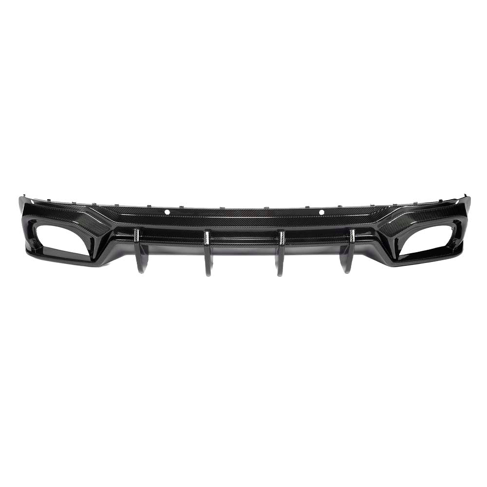 MG_9099_2edd06ed-d8af-4871-b7a1-0ce64335b324jpg - OPSHOLDERS Carbon fiber front bumper lip splitter with vertical fins for a car