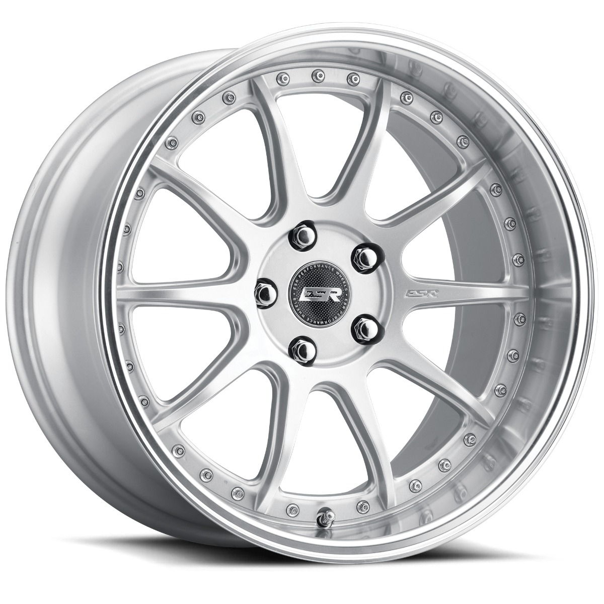 cs12hsjpgjpg - OPSHOLDERS Silver alloy wheel with a multi-spoke design and polished lip, center cap visible with logo nuts around the hub.