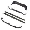 ct-carbon-diffuser-bmw-x5-g05-carbon-fibre-diffuser-ct-design-ct-carbon-bmw-x5-g05-carbon-fibre-diffuser-ct-design-22804563493034_01288cb8-bdb4-42ef-b5ae-883f01ca4e0cjpg - OPSHOLDERS Set of carbon fiber car aero parts: front splitter, side skirts, rear diffuser, and bumper lip Kit pieces shown separately in black finish