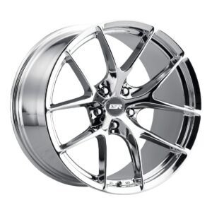ESR Wheels RF2 19x9.5 5x120 ET22 CHROME w/ Lip 99552022 RF2VCM