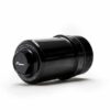 37361772860_0ef35e20d0_z__412361517223948-1jpg - OPSHOLDERS Close-up of a black, threaded cylindrical cap/adapter on a white background.