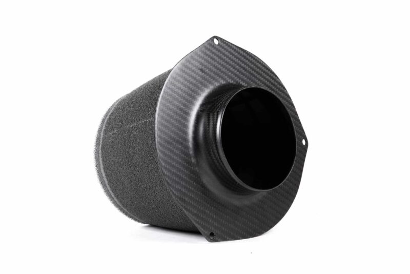 45145345974_a034875a29_k-1jpg - OPSHOLDERS Carbon fiber exhaust tip with a curved cone and mounting holes on the flange surface