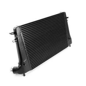 55037178863_b43caedb98_kjpg - OPSHOLDERS Black automotive intercooler/radiator with finned core and side inlet/outlet fittings for a turbocharged engine