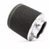 677af8_f899b5adf8014da6a50132ec28a0361c_mv2_d_7360_4912_s_4_2-1jpg - OPSHOLDERS Cylindrical black foam air filter with a silver metal end cap, angled to the side.