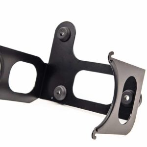 7360_4912_s_4_2-5-1jpg - OPSHOLDERS Black metal mounting bracket with two curved end supports and a central crossbar with circular cutouts for mounting hardware