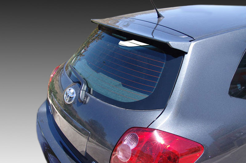 A-316_1jpg - OPSHOLDERS Rear view of a blue hatchback car showing the tailgate, rear window, wiper and red taillights.
