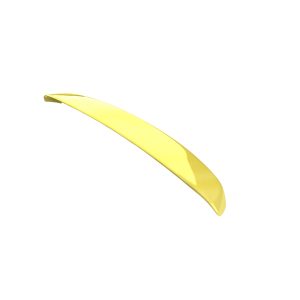 A-421_5jpg - OPSHOLDERS Glossy yellow boomerang on a white background