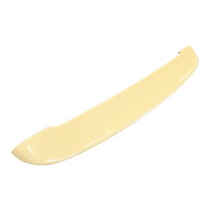 A-425_2jpg - OPSHOLDERS Curved yellow plastic spatula or spreader with a glossy finish against a white background