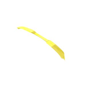 A-441_4jpg - OPSHOLDERS Curved yellow ribbon-like strip extending diagonally across a white background.