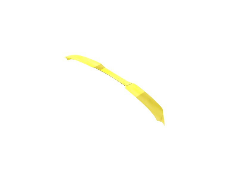 A-441_4jpg - OPSHOLDERS Curved yellow ribbon-like strip extending diagonally across a white background.