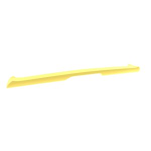 A-445_6jpg - OPSHOLDERS Yellow plastic trim removal tool with flat angled ends for prying panels in vehicles