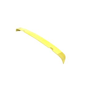 A-449_2jpg - OPSHOLDERS Bright yellow curved plastic car spoiler part viewed from above