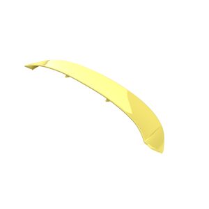 A-457_5jpg - OPSHOLDERS Yellow curved aerodynamic blade on a white background.