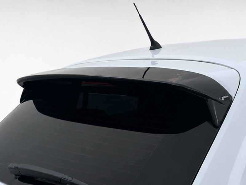 A-465_4jpg - OPSHOLDERS Rear window of a silver car with a bottom-mounted rear wiper and a roof antenna visible on top.