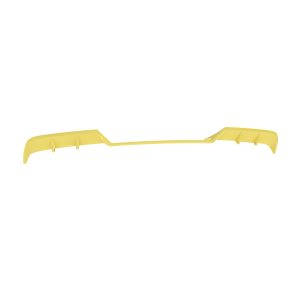 A-517_7jpg - OPSHOLDERS Yellow race-style car spoiler with fins, shown isolated on white background (automotive aerodynamic component).