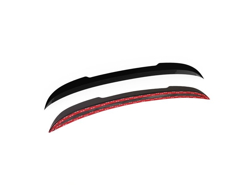 A-546_4jpg - OPSHOLDERS Two curved, brush-like arcs on a white background: a thick black swoosh above a thinner red swoosh with small white marks.